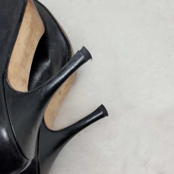 ✖ VTG Manolo Blahnik Stiletto Boots Euro 37/US 7 - Picture 5 of 7